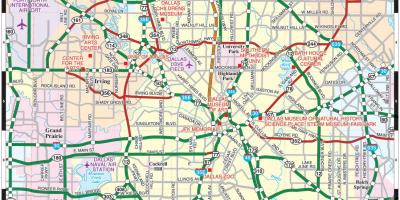 Градот Далас мапа